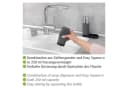 WENKO Spülmittelspender Easy Squeez-e Grau/Schwarz/Silber Kunststoff Bild 4