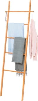 WENKO Handtuchleiter Bahari Braun Bambus Bild 1