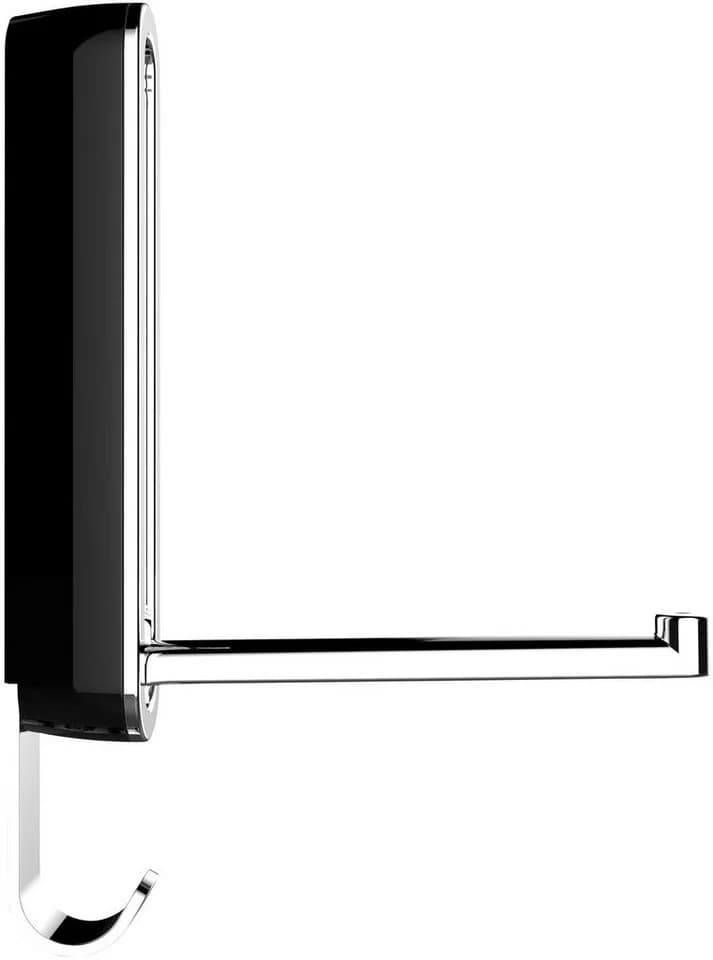 WENKO Klapphaken Premium Sigma Schwarz/Silber - Wandhaken - Bild 3
