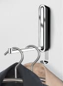 WENKO Klapphaken Premium Sigma Schwarz/Silber - Wandhaken Bild 5