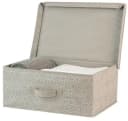 WENKO Organizer Balance Aufbewahrungsbox Taupe Vlies Bild 1