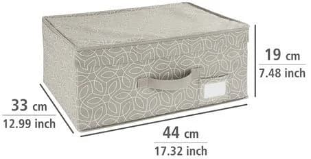 WENKO Organizer Balance Aufbewahrungsbox Taupe Vlies - Bild 4
