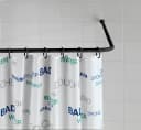 WENKO Winkelstange Universal Fixmaß Schwarz Aluminium Bild 1
