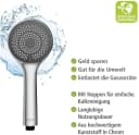 WENKO Handbrause Watersaving System Silber Chrom Bild 4