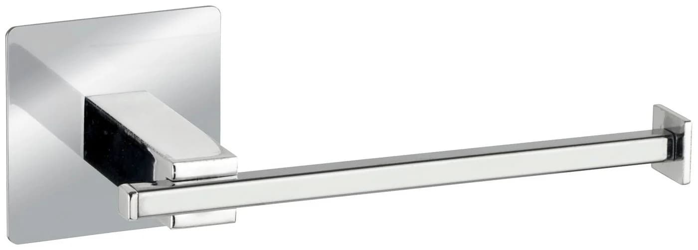 WENKO Toilettenpapierhalter Turbo-Loc Quadro Silber Edelstahl - Bild 2
