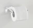 WENKO Toilettenpapierhalter Turbo-Loc Quadro Silber Edelstahl Bild 3