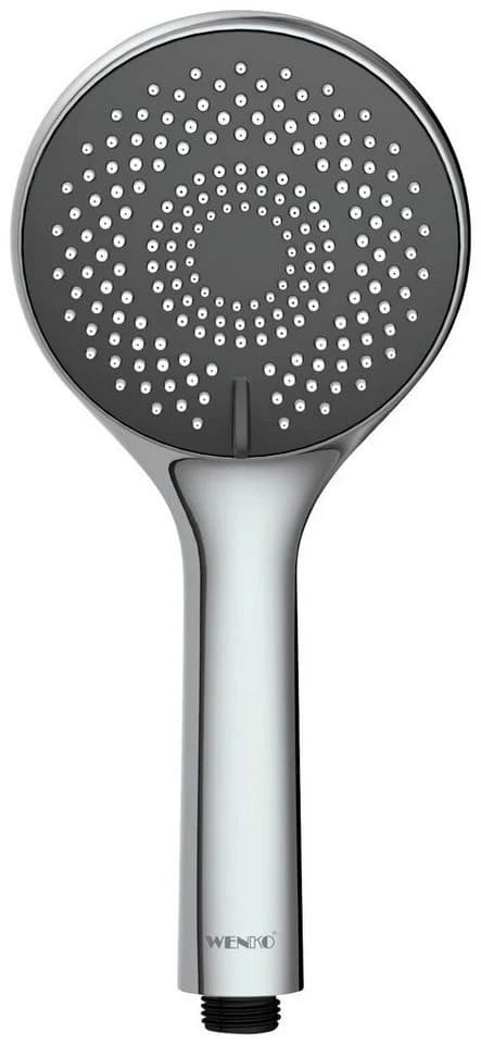 WENKO Handbrause Watersaving Schwarz matt mit 3 Strahlarten - Bild 2