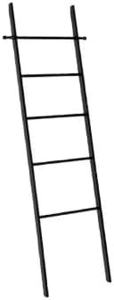 Wenko Handtuchleiter Loft Bambus Schwarz Bohrfrei Bild 1