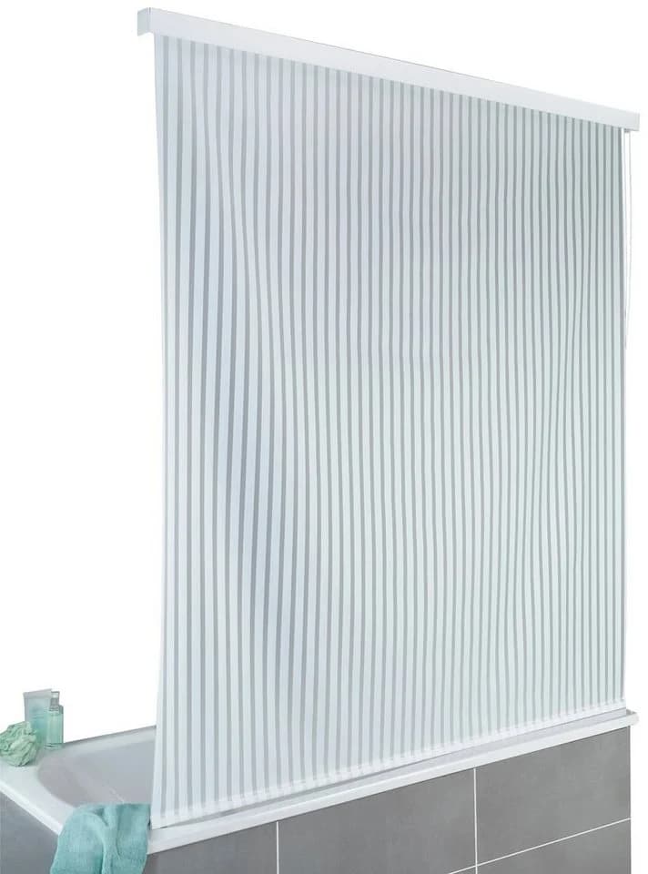 WENKO Duschrollo Weiß PEVA mit Aluminiumkassette - Bild 3