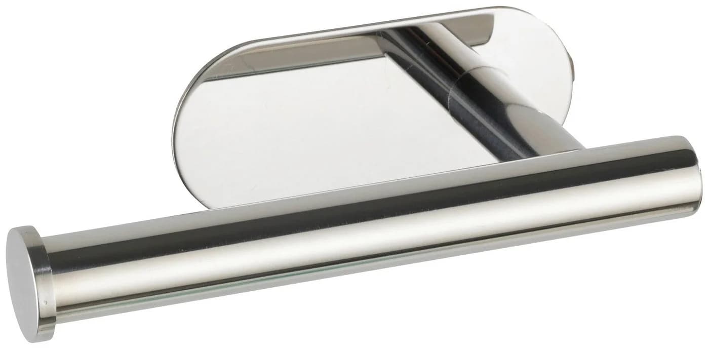 WENKO Toilettenpapierhalter Orea - Bohrfrei Edelstahl Silber - Bild 2