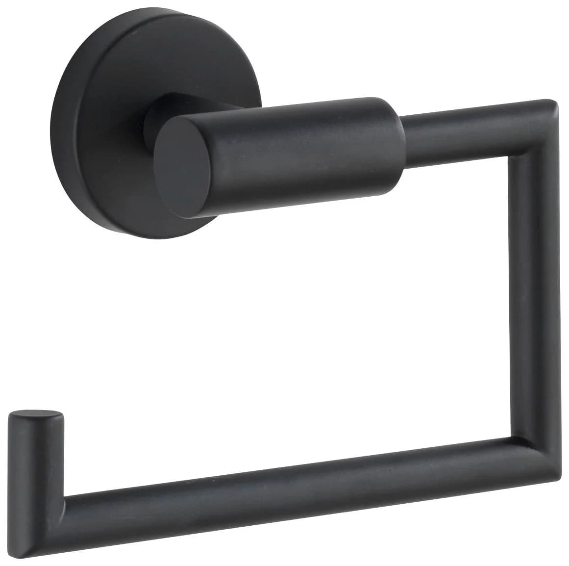 WENKO Toilettenpapierhalter Bosio Edelstahl Schwarz Matt Industrial Style - Bild 2