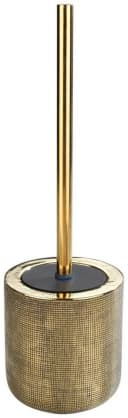WENKO WC-Garnitur Rivara Keramik Gold Schwarz Bild 2