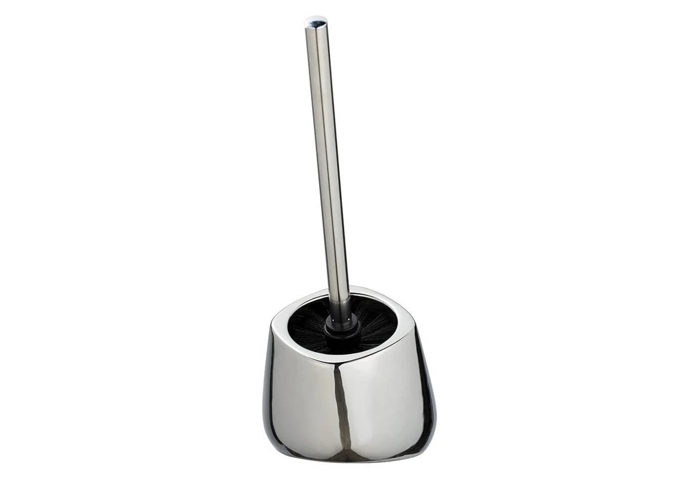 WENKO WC-Garnitur Keramik Modern Schwarz Silber - Bild 2