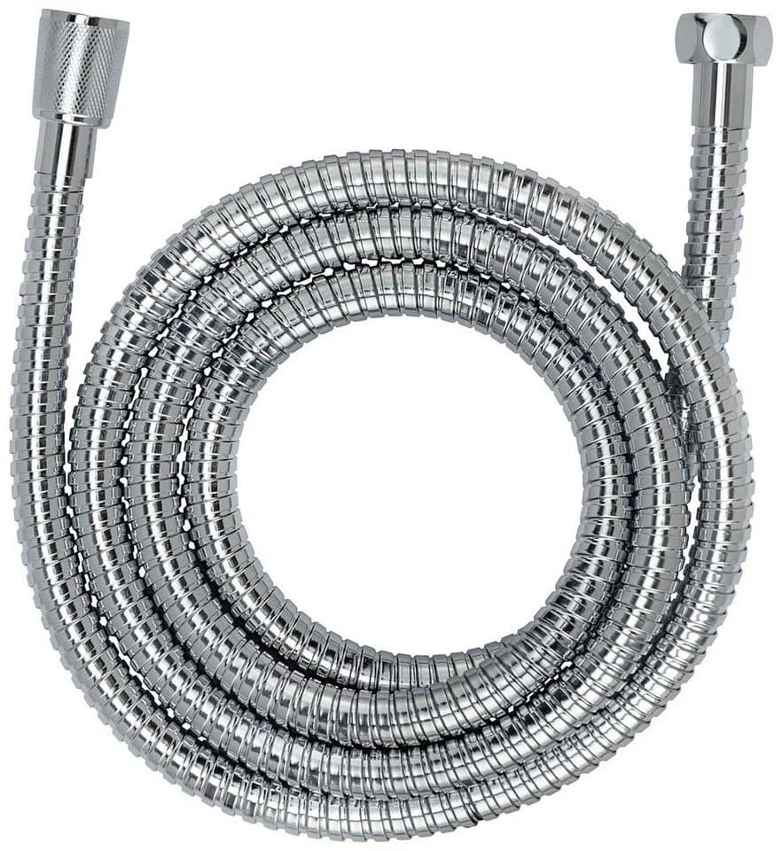 WENKO Duschschlauch EDS 200cm Silber glänzend mit Verdrehschutz - Bild 2