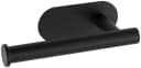 WENKO Toilettenpapierhalter Orea Schwarz Edelstahl ohne Bohren Bild 2