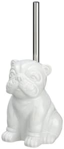 WENKO WC-Garnitur Bulldog Weiß Keramik mit Silikonbürste Bild 3