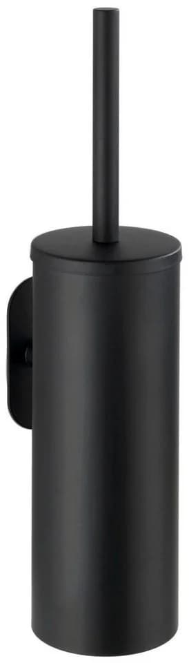 WENKO WC-Garnitur Orea Schwarz Matt Edelstahl