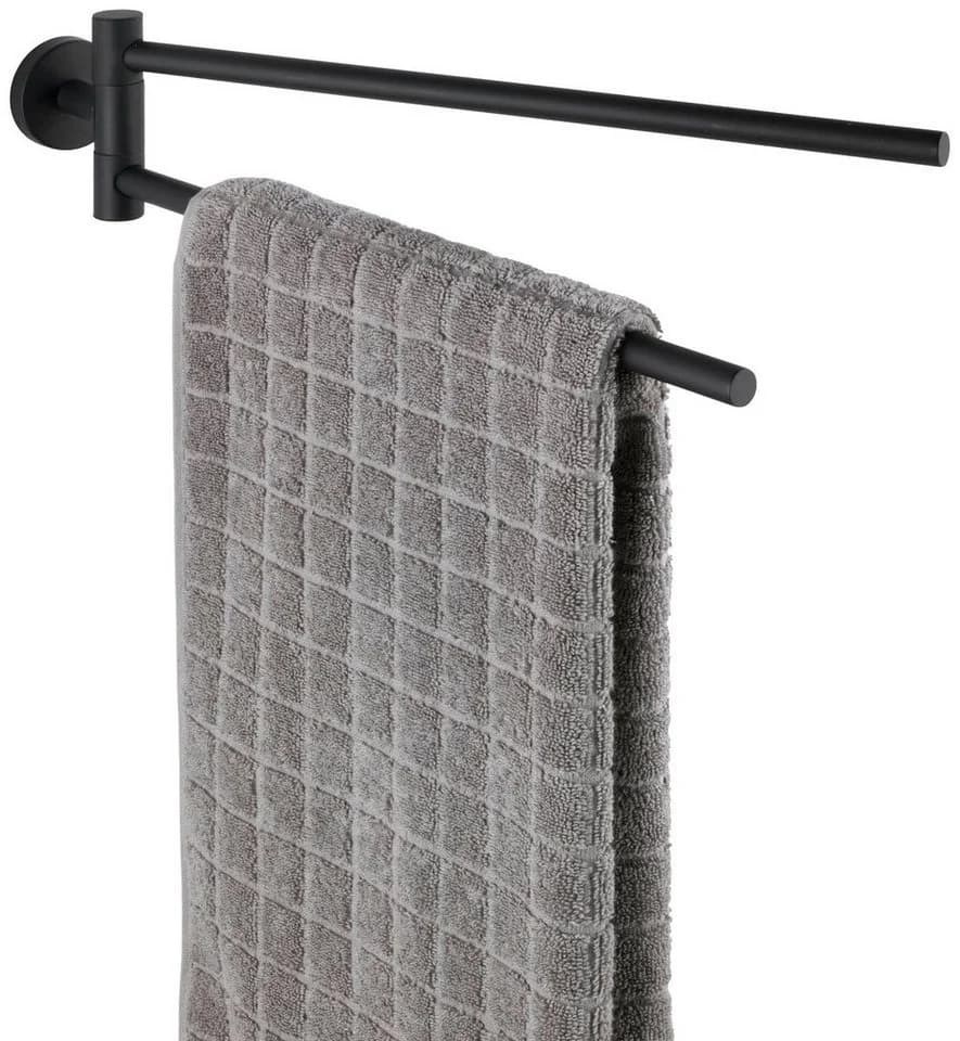 WENKO Handtuchhalter Bosio 2 Stangen Industrial Style Silber - Bild 3