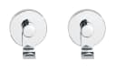 WENKO Wandhaken Vacuum-Loc® Irun 2er Set Silber Chromfrei Bild 3