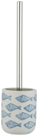 WENKO WC-Garnitur Aquamarin Keramik Weiß/Blau Bild 3