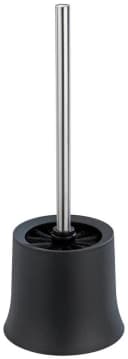 WENKO WC-Garnitur Basic Schwarz Set 1-tlg. Modernes Design Bild 1