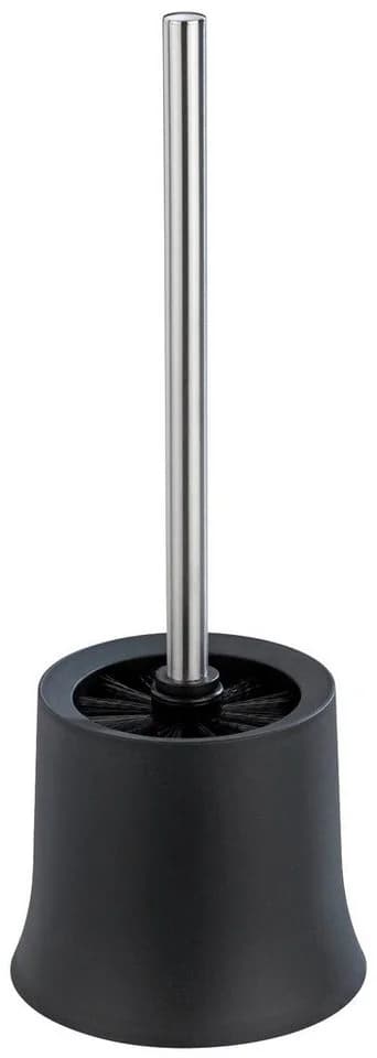 WENKO WC-Garnitur Basic Schwarz Set 1-tlg. Modernes Design
