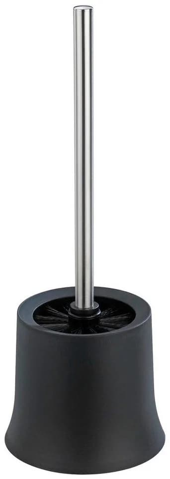 WENKO WC-Garnitur Basic Schwarz Set 1-tlg. Modernes Design - Bild 3