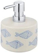WENKO Seifenspender Aquamarin Blau Keramik Dosierspender 475 ml Bild 3