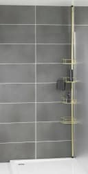 Wenko Teleskopregal Dolcedo Gold 4 Ablagen Bild 1