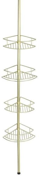 Wenko Teleskopregal Dolcedo Gold 4 Ablagen Bild 2