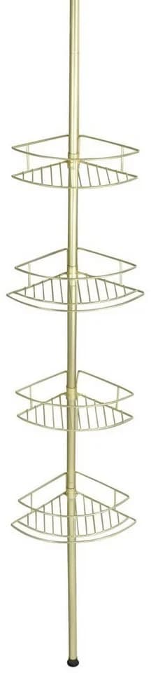 Wenko Teleskopregal Dolcedo Gold 4 Ablagen - Bild 2