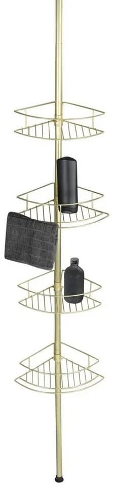 Wenko Teleskopregal Dolcedo Gold 4 Ablagen - Bild 3