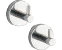 WENKO Wandhaken Bosio 2er Set Edelstahl Silber Bild 2