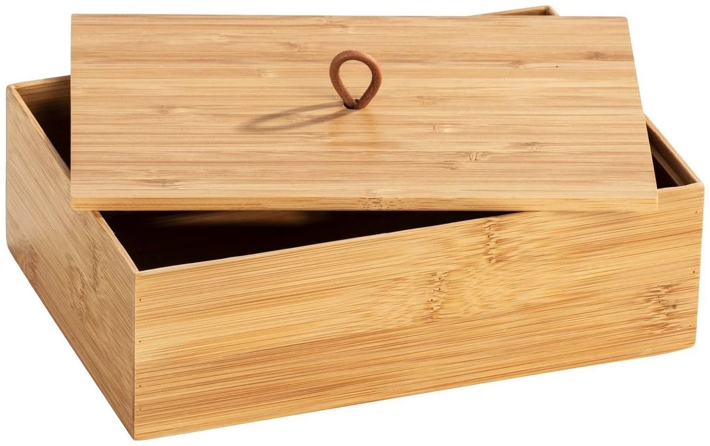 WENKO Aufbewahrungsbox Terra Set 2 St Bambus Braun - Bild 4