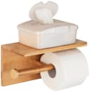 WENKO Toiletten-Ersatzrollenhalter Bambusa aus Bambus Bild 1