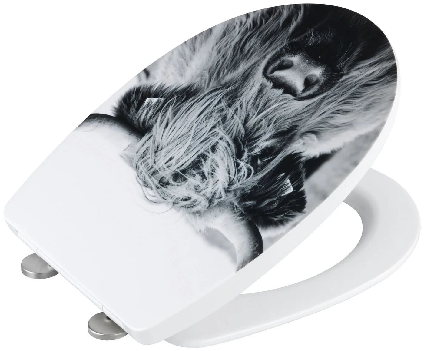 WENKO WC-Sitz Yak mit Softclose Thermoplast Bunt - Bild 1