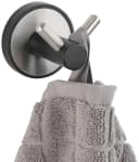 WENKO Doppelhaken UV-Loc® Udine Edelstahl Schwarz/Silber Bild 3