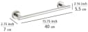 WENKO Handtuchhalter Bosio Edelstahl Silber Bild 5