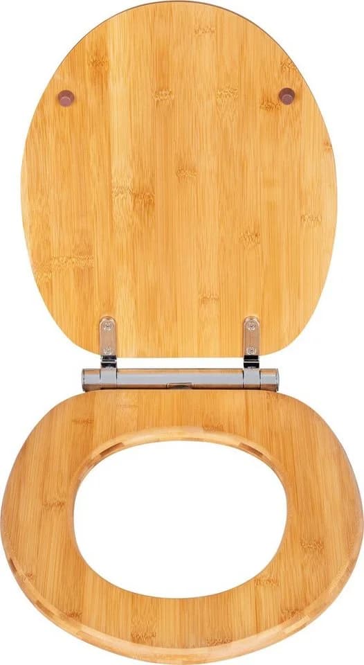 WENKO WC-Sitz Bambusa Bambus mit Absenkautomatik feuchtigkeitsresistent - Bild 3