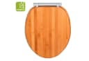 WENKO WC-Sitz Bambusa Bambus mit Absenkautomatik feuchtigkeitsresistent Bild 4