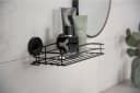 WENKO Duschablage Vacuum-Loc Schwarz Industrial Style Bild 3