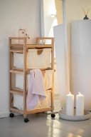 Regalwagen WENKO Acina Beige 3 Schubladen Bild 1