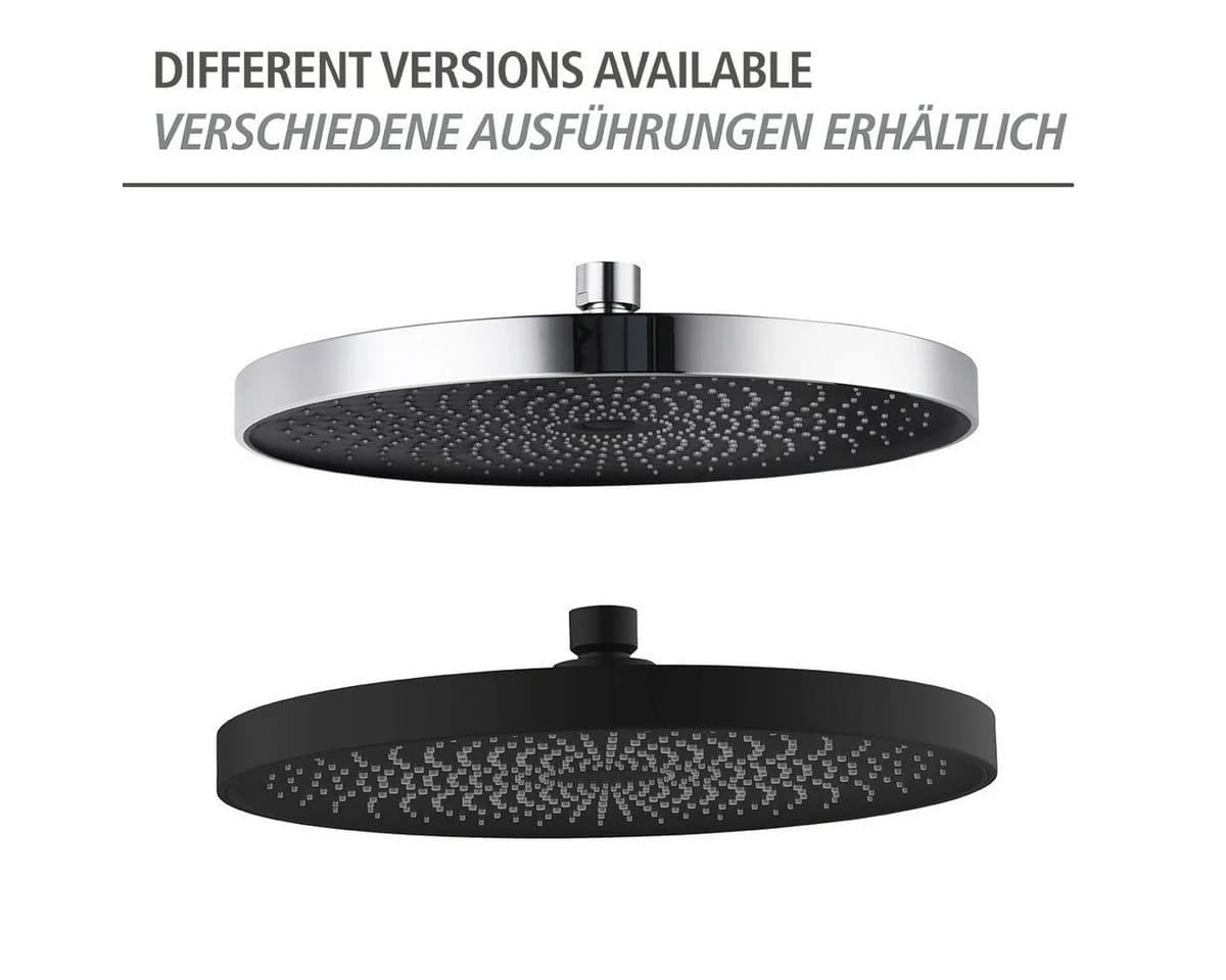 WENKO Kopfbrause Softwater Schwarz 26 cm - Bild 4