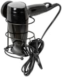 WENKO Haartrocknerhalter Vacuum-Loc® Milazzo Schwarz - Bohrfrei Bild 2