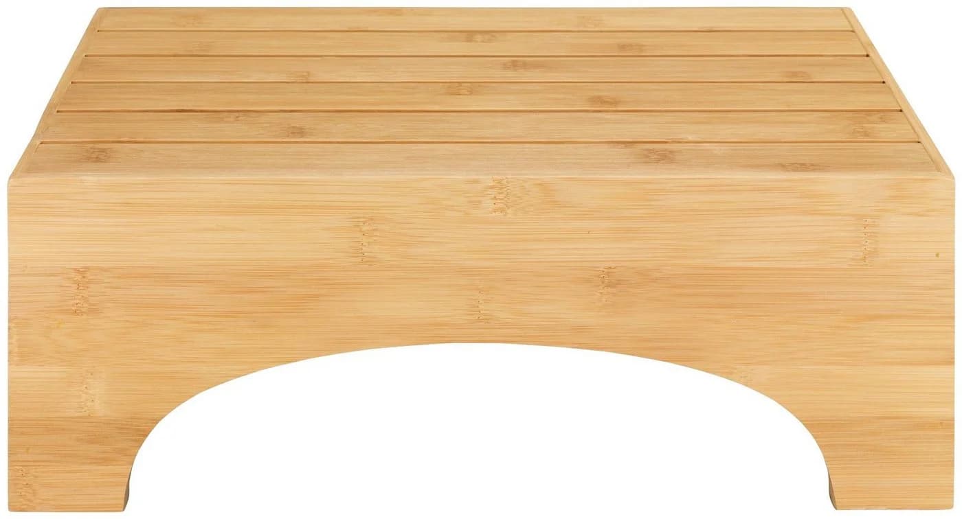 WENKO Badhocker Bambusa Natur Bambus Hocker