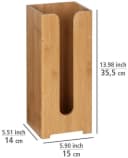 WENKO Toiletten-Ersatzrollenhalter Bambusa Beige Bambus Bild 1