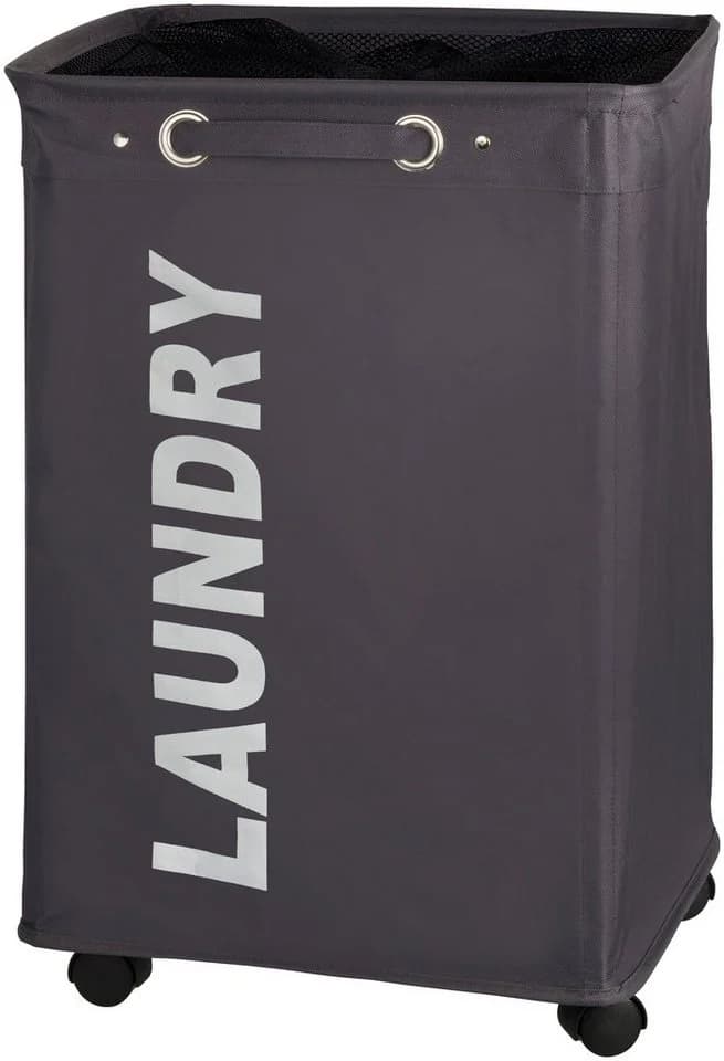 WENKO Wäschesortierer Quadro 79l Dunkelgrau - Bild 4