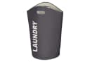 WENKO Wäschesammler Polyester Dunkelgrau 65 l mit Tragegriffen Bild 2