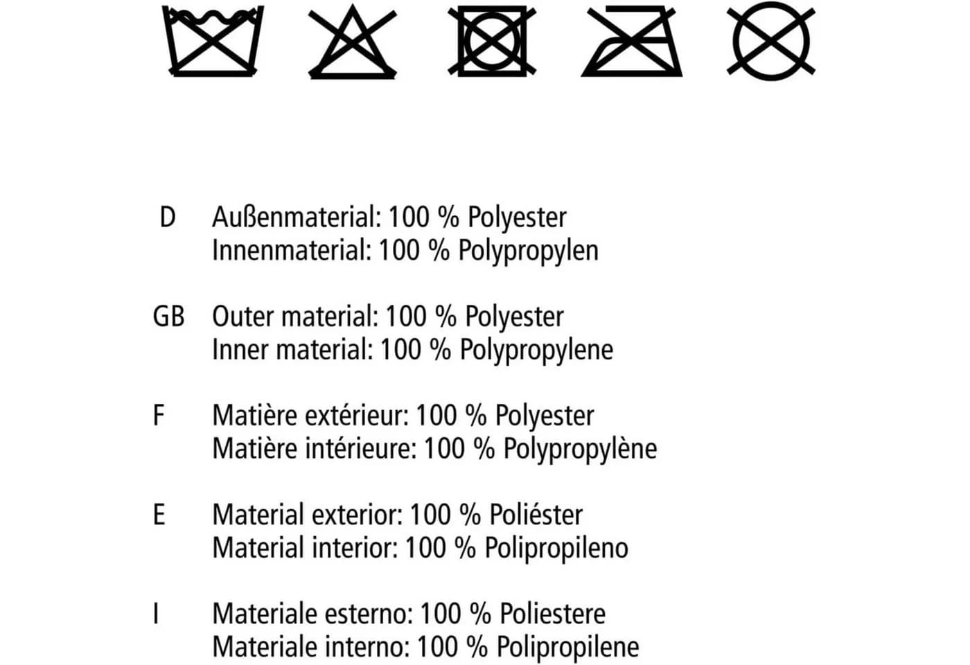 WENKO Wäschesammler Polyester Dunkelgrau 65 l mit Tragegriffen - Bild 5