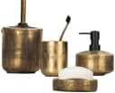 WENKO Badaccessoire-Set Rivara Gold Keramik Bild 1